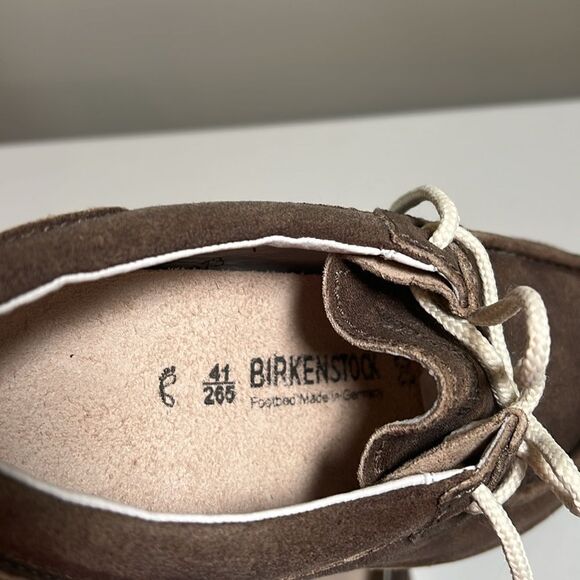New Birkenstock Pasadena Suede Moccasin Shoes - Picture 7 of 9